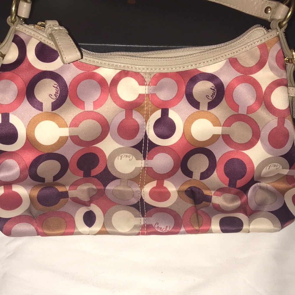 Multi Color Coach Purse - Picture 3 of 5